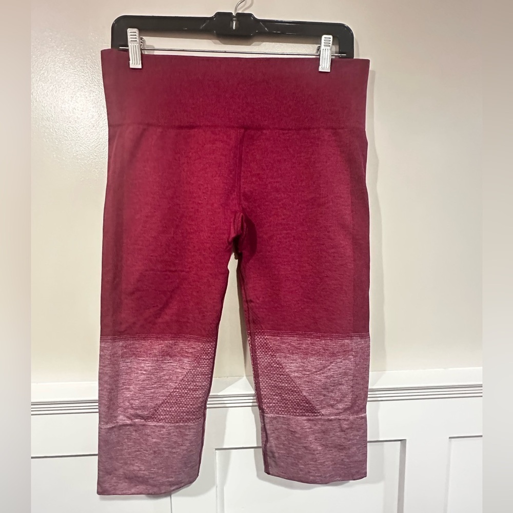 Lululemon Seamless Crop Heathered dashing Purple